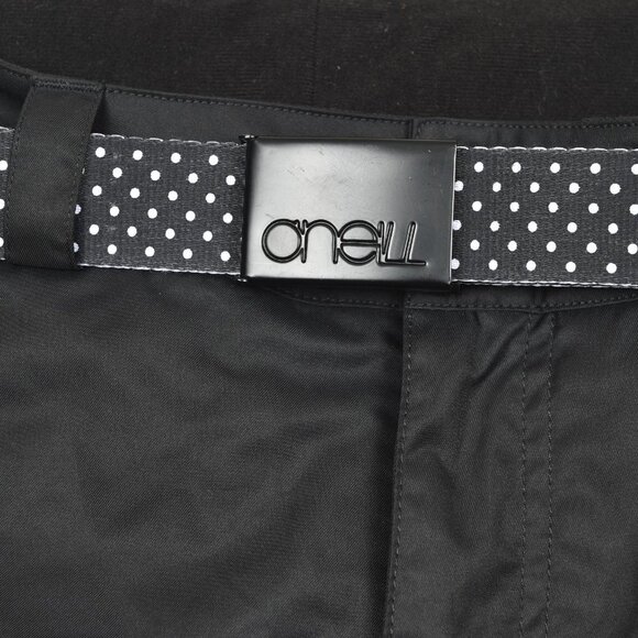 O'Neill Insulated Snow Pants Black Escape Sking Snowboard Belt Small - Picture 4 of 8